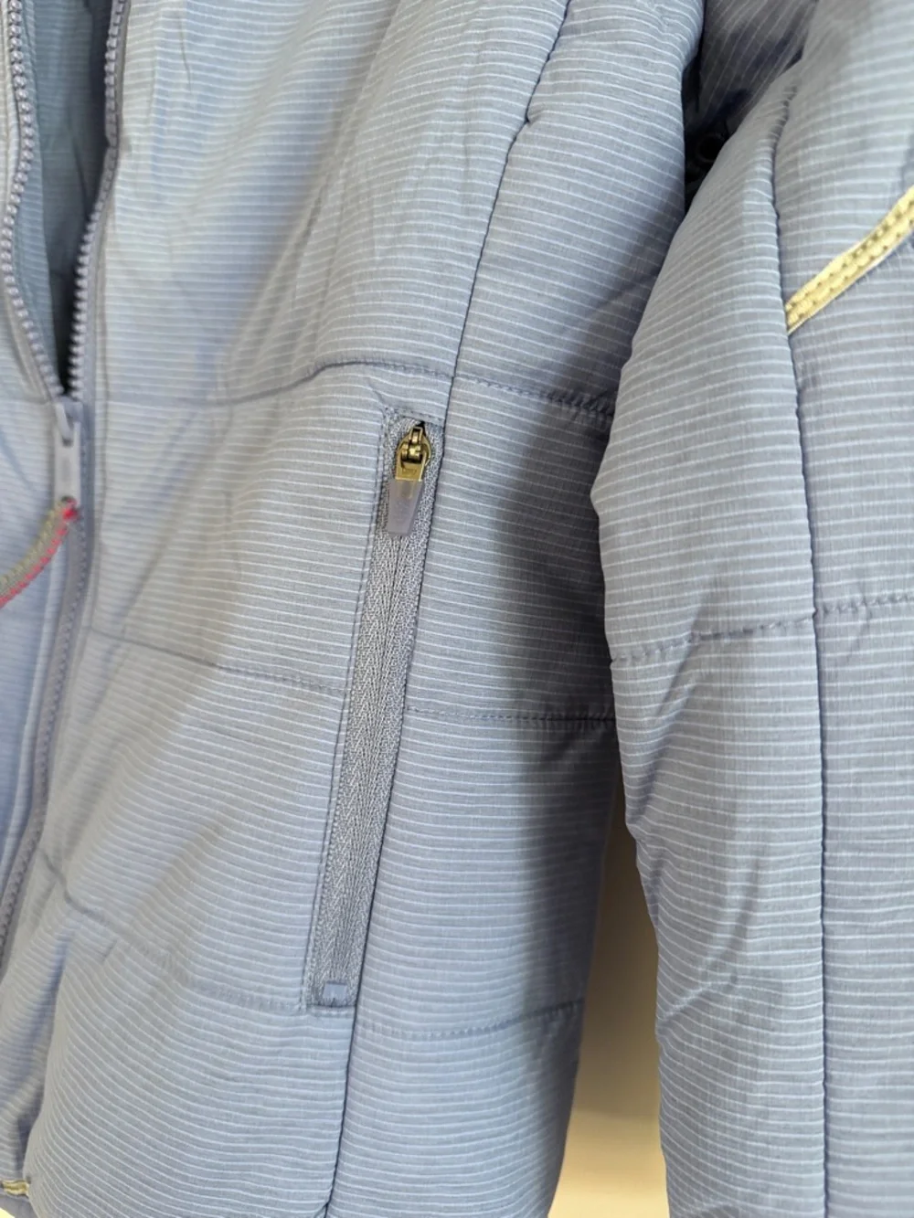 FP MOVEMET Women's Blue Gathering Storm Run Puffer - Picture 8 of 9